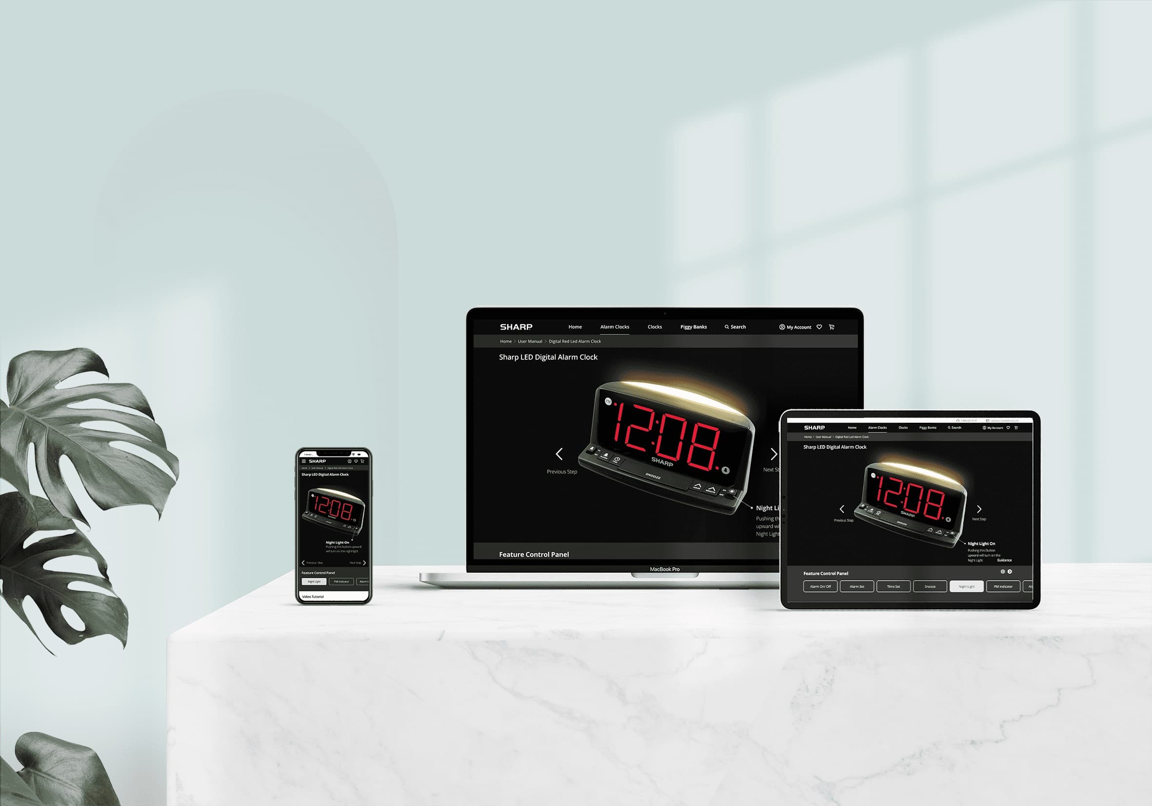 Sharp Website Redesign