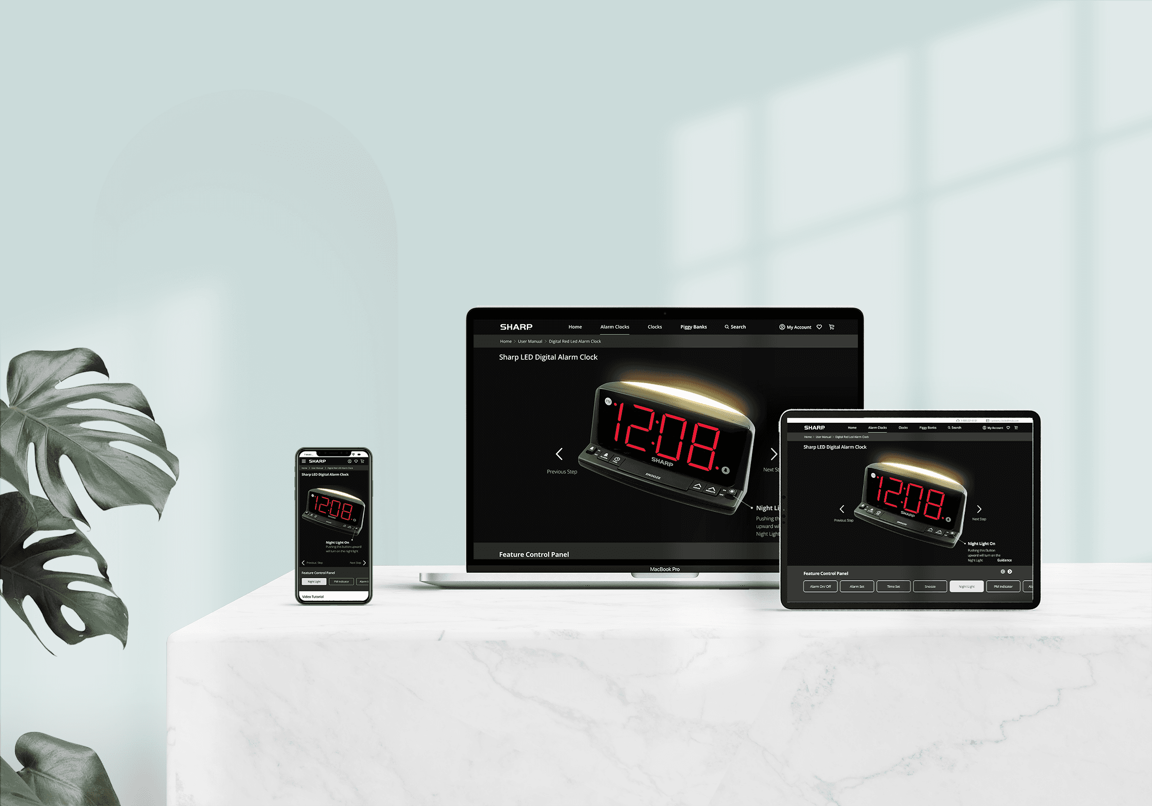 Sharp Website Redesign